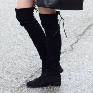 STUART WEITZMAN over knee high suede boots